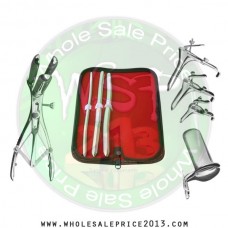  Hegar uterine dilator 3 pieces set, 7-8, 11-12, 13-14, mathieu, grave 3pcs ,collin large